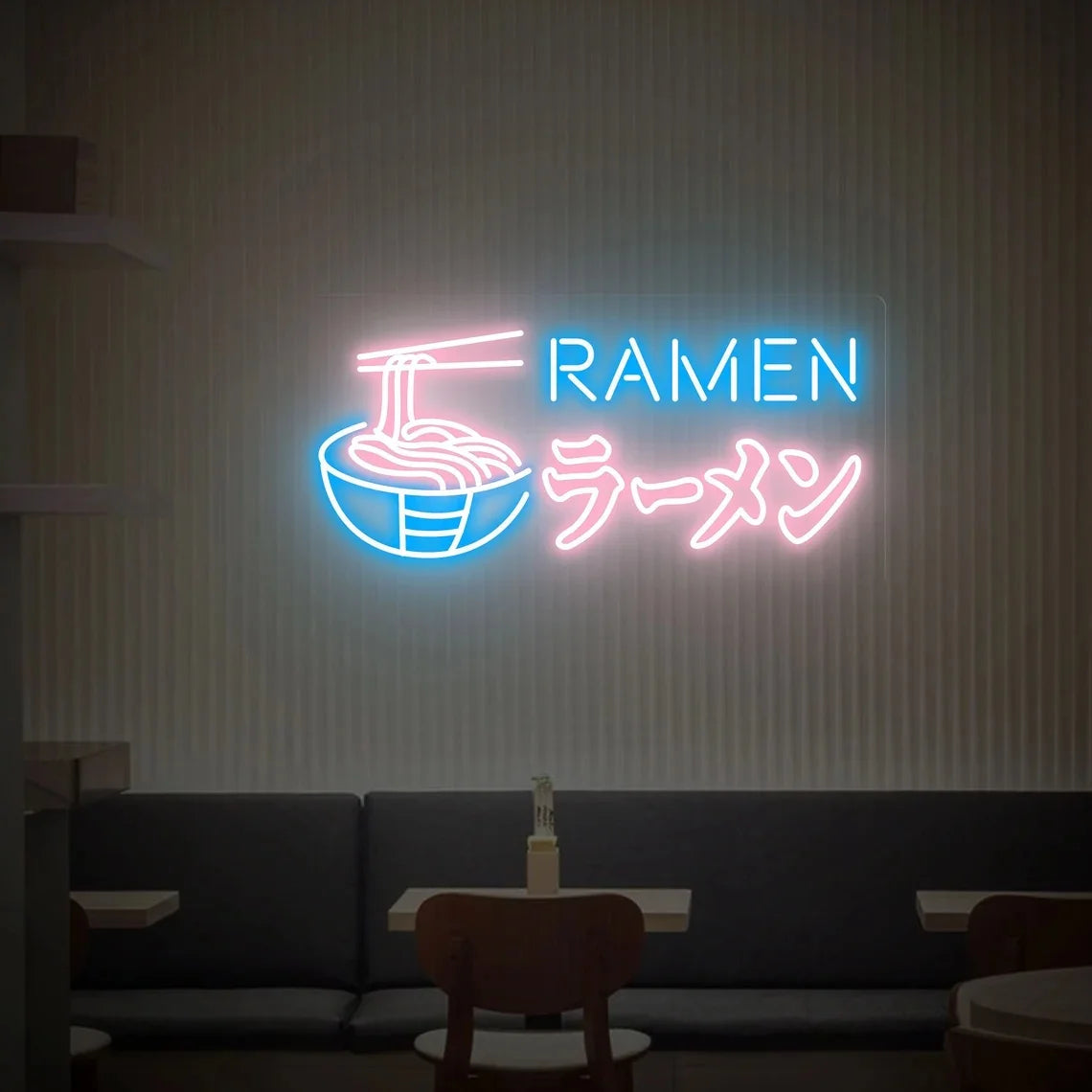 Ramen Japanese Noodles Neon Sign Living Room Shop Wall Decor Art