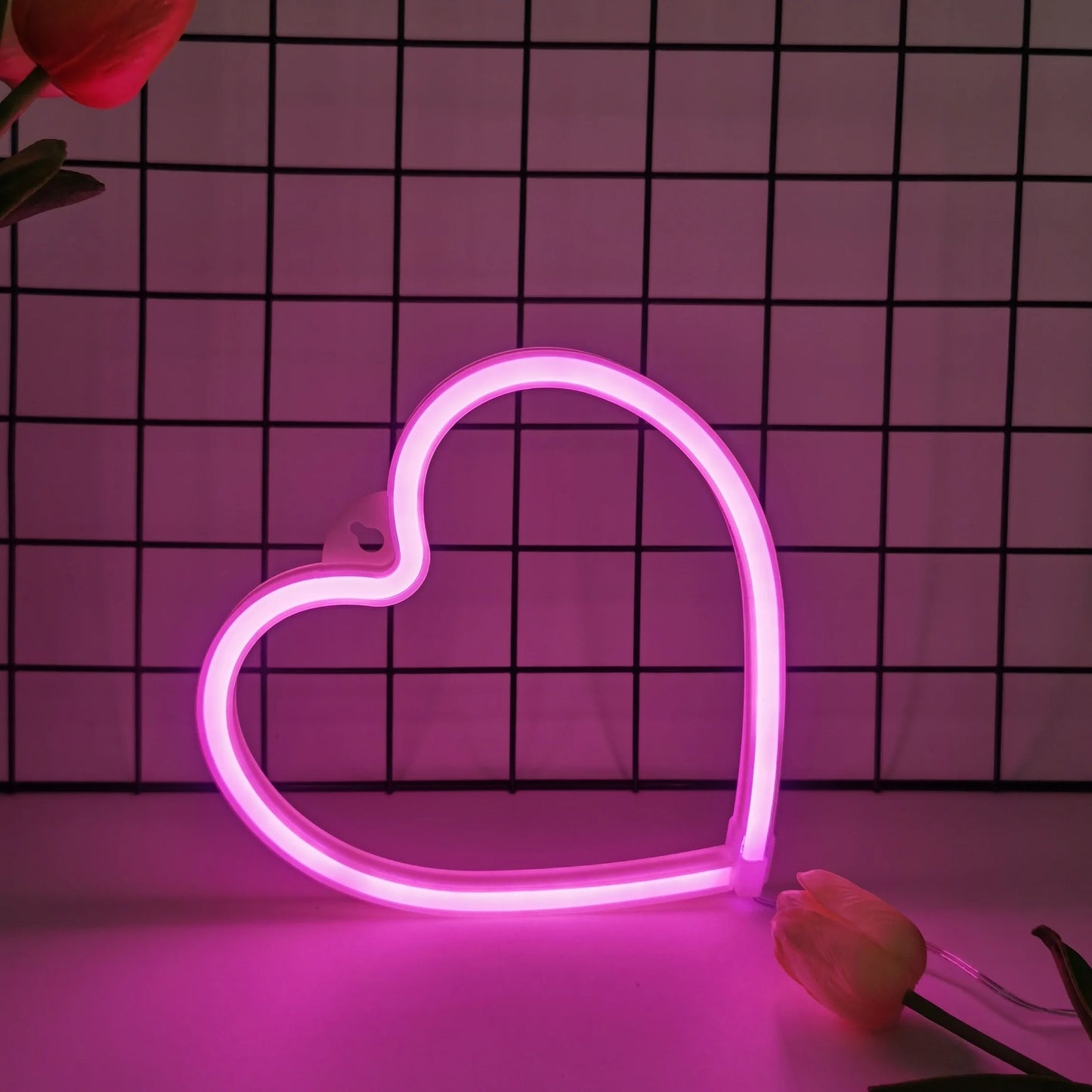 Pink Heart LED